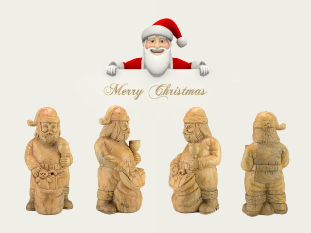 數(shù)控雕刻機3D圣誕老人的圣誕節(jié)項目 數(shù)控雕刻機3D圣誕老人的圣誕節(jié)項目